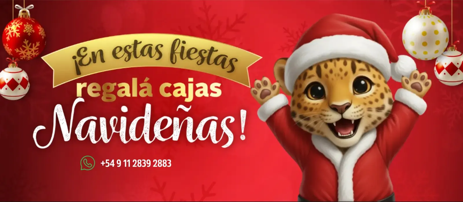 En estas fiestas regalá Cajas Navideñas Yaguar