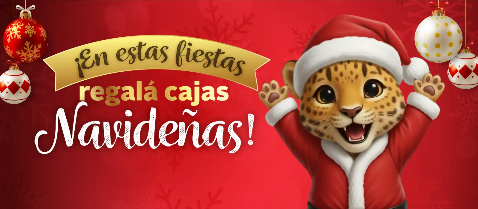 En estas fiestas regalá Cajas Navideñas Yaguar